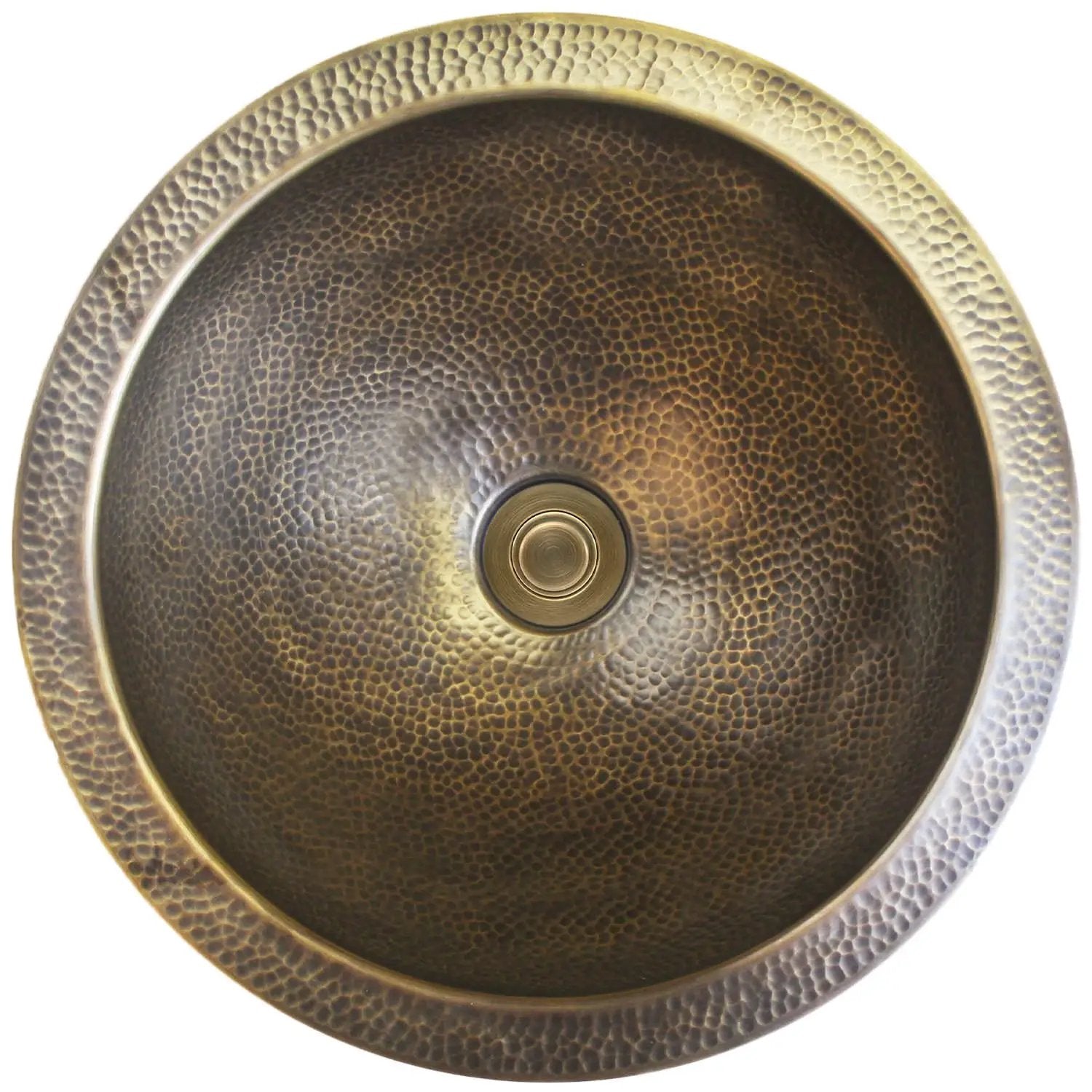 Linkasink Small Round Builder's Series Drop-In or Undermount Sink 13.5" by Linkasink