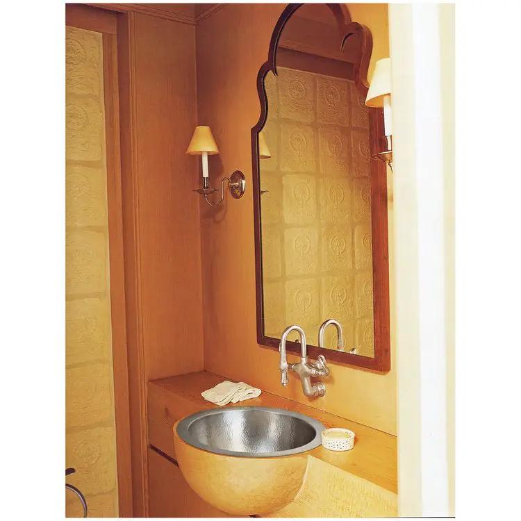 polished stainless steel sink