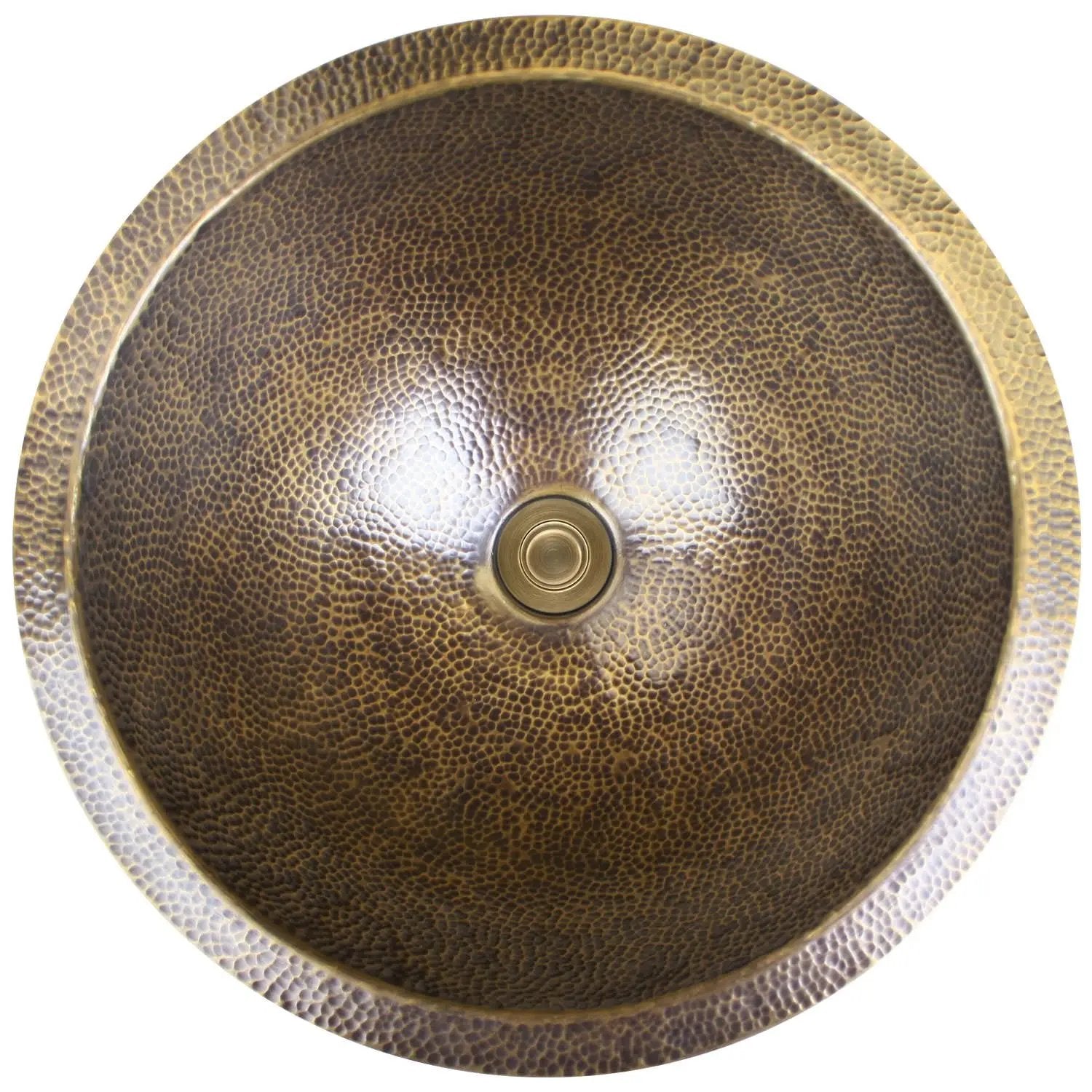 Linkasink Large Round Builder's Series Drop-In or Undermount Sink 16" by Linkasink