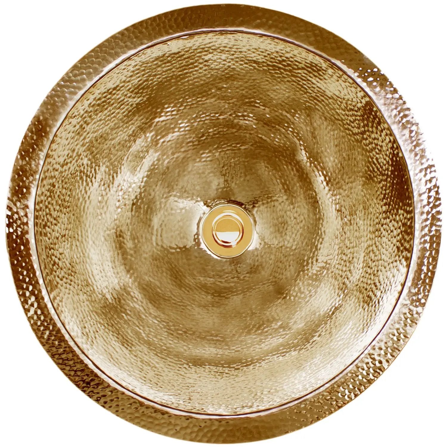 Linkasink Large Round Builder's Series Drop-In or Undermount Sink 16" by Linkasink