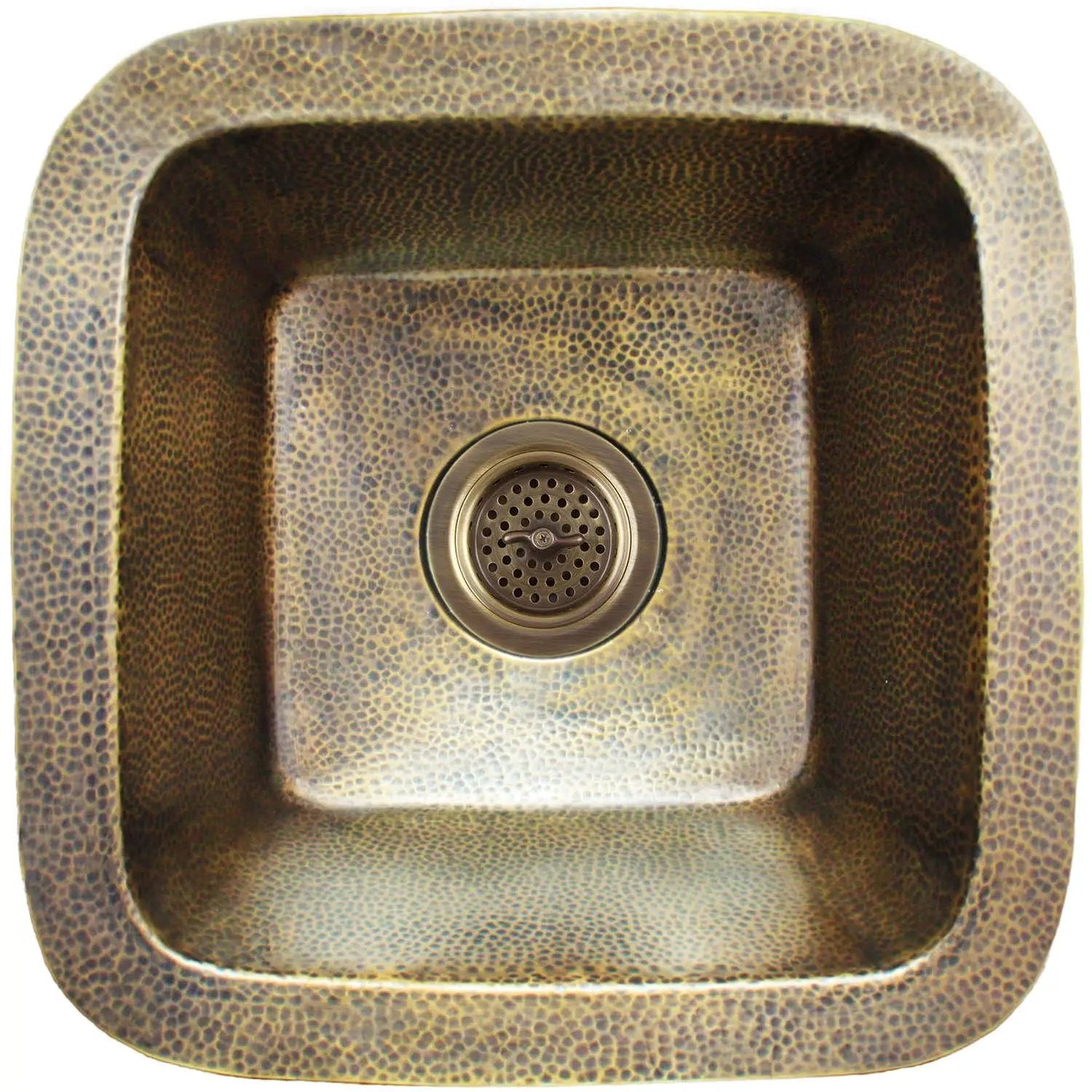Linkasink Small Square Builder's Series Drop-In or Undermount Sink 16.5" by Linkasink