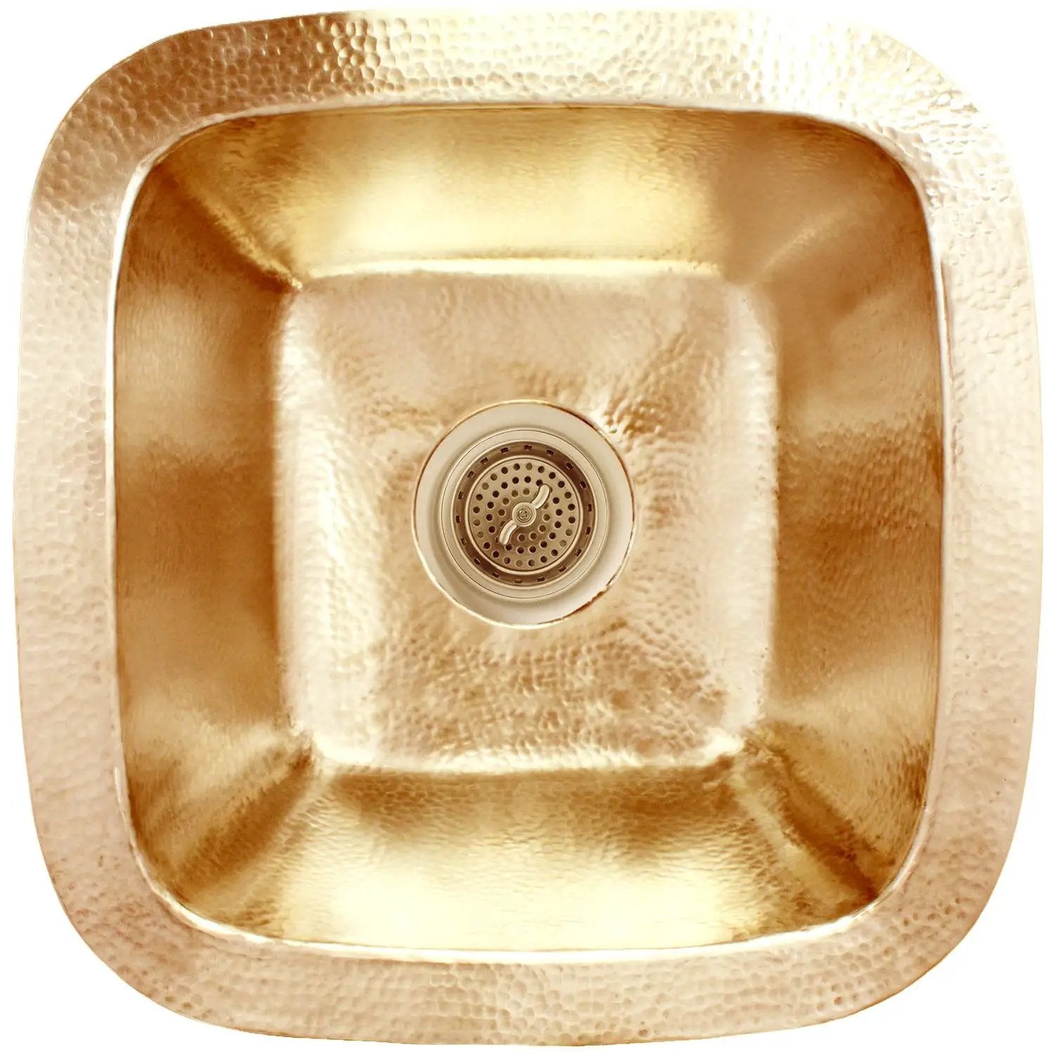 Linkasink Small Square Builder's Series Drop-In or Undermount Sink 16.5" by Linkasink