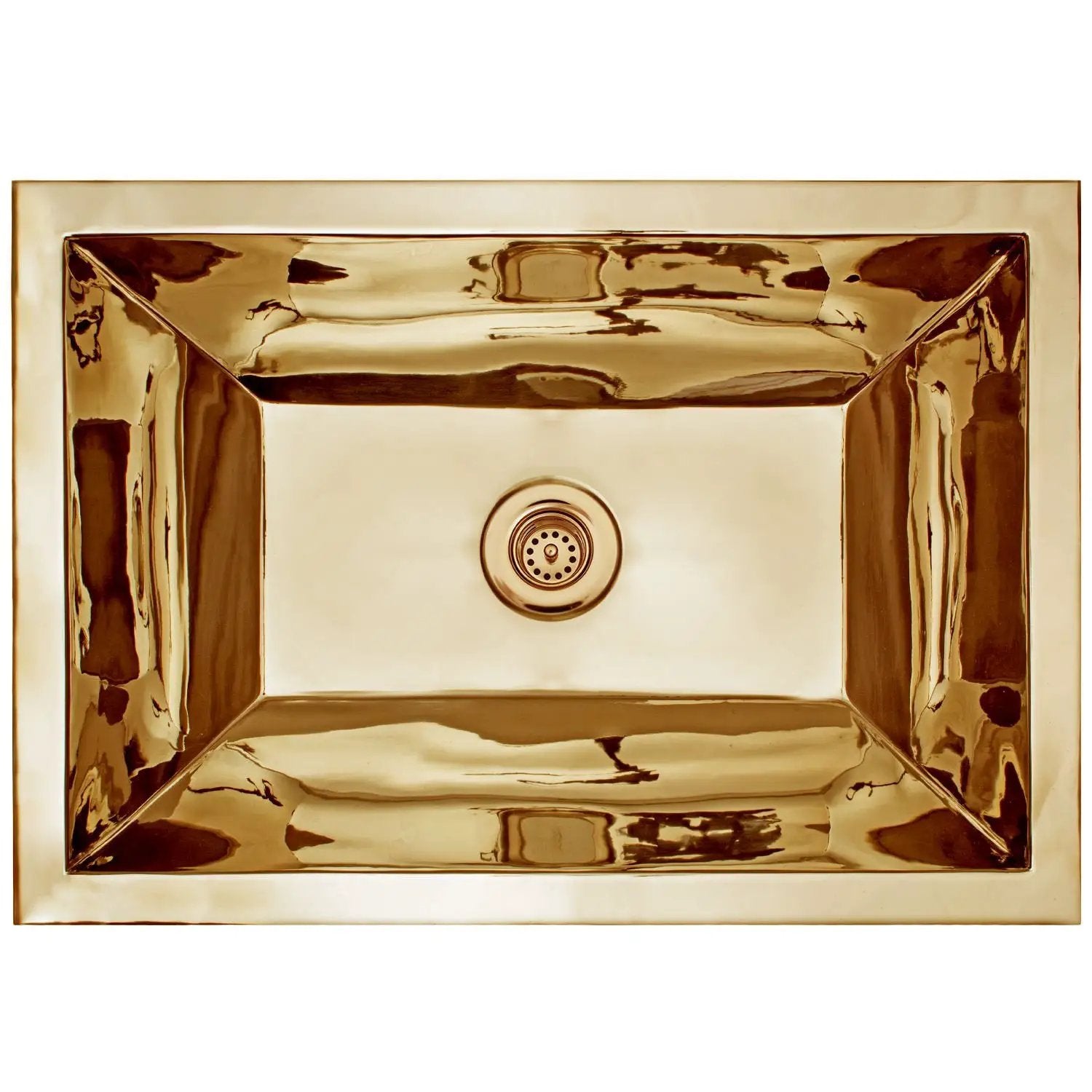 Linkasink Coco Smooth Metal Builder's Series Drop-In or Undermount Sink 20.25" by Linkasink