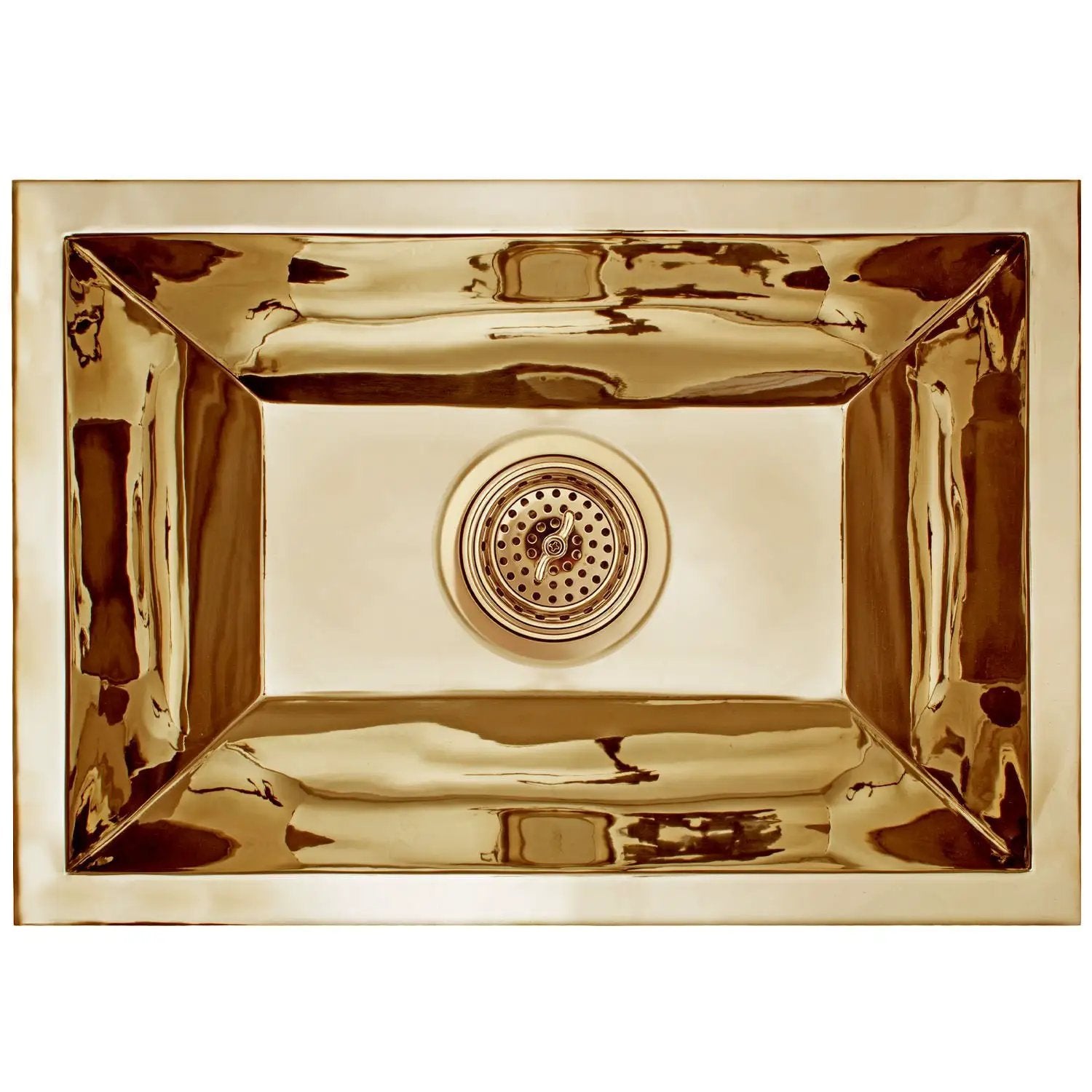 Linkasink Coco Smooth Metal Builder's Series Drop-In or Undermount Sink 20.25" by Linkasink