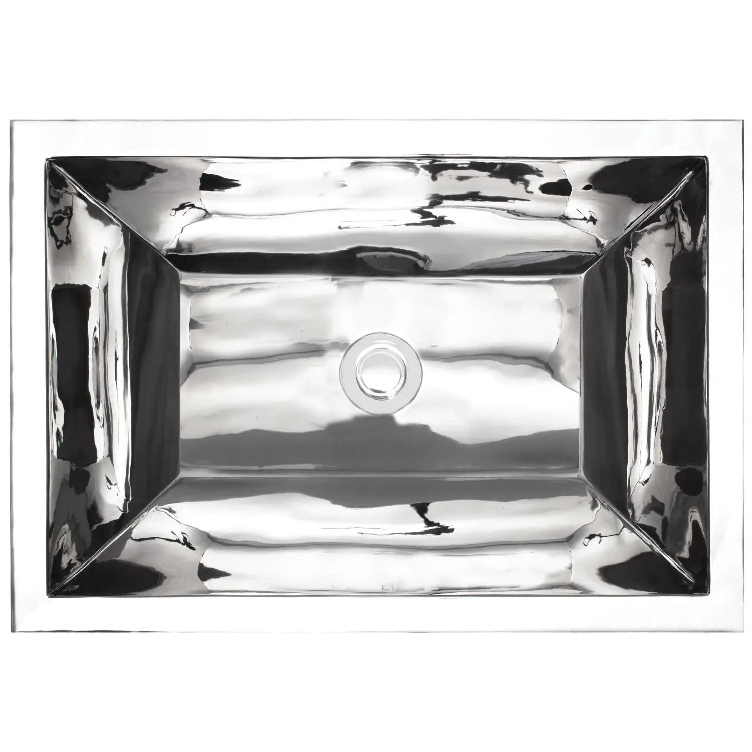 Linkasink Coco Smooth Metal Builder's Series Drop-In or Undermount Sink 20.25" by Linkasink