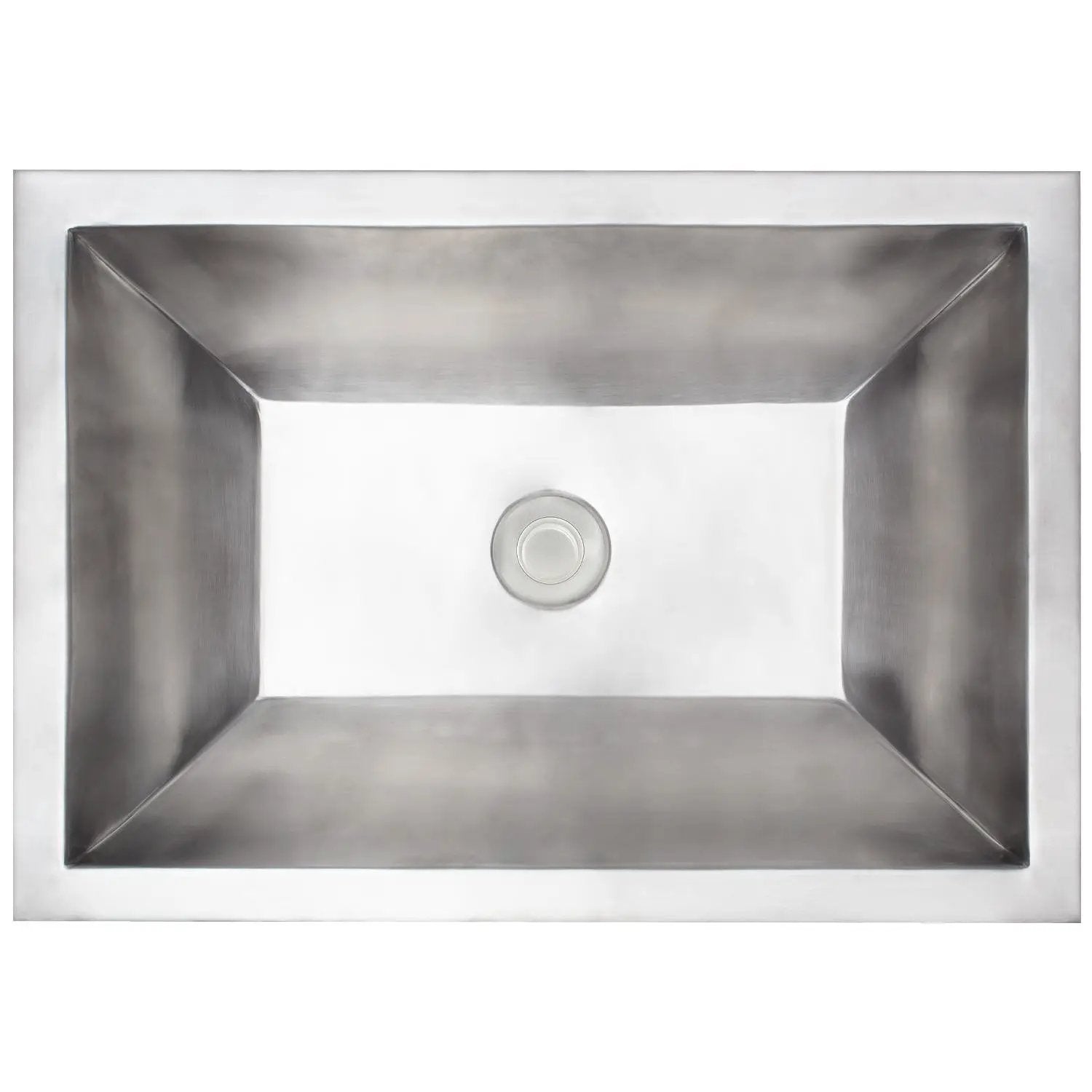 Linkasink Coco Smooth Metal Builder's Series Drop-In or Undermount Sink 20.25" by Linkasink