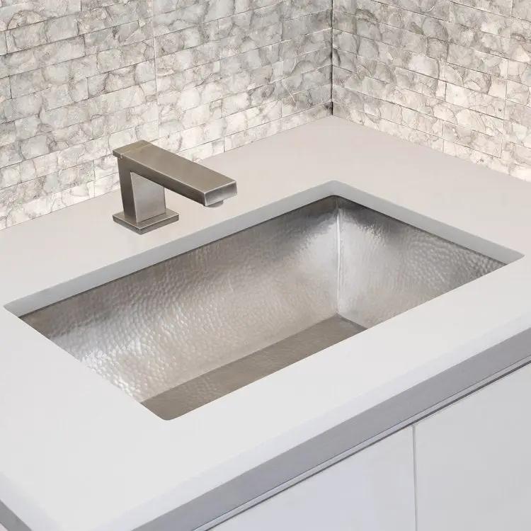 satin stainless steel sink