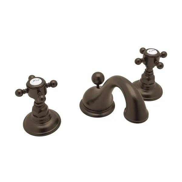 Rohl Acqui Widespread Lavatory Faucet with Low Spout by Rohl
