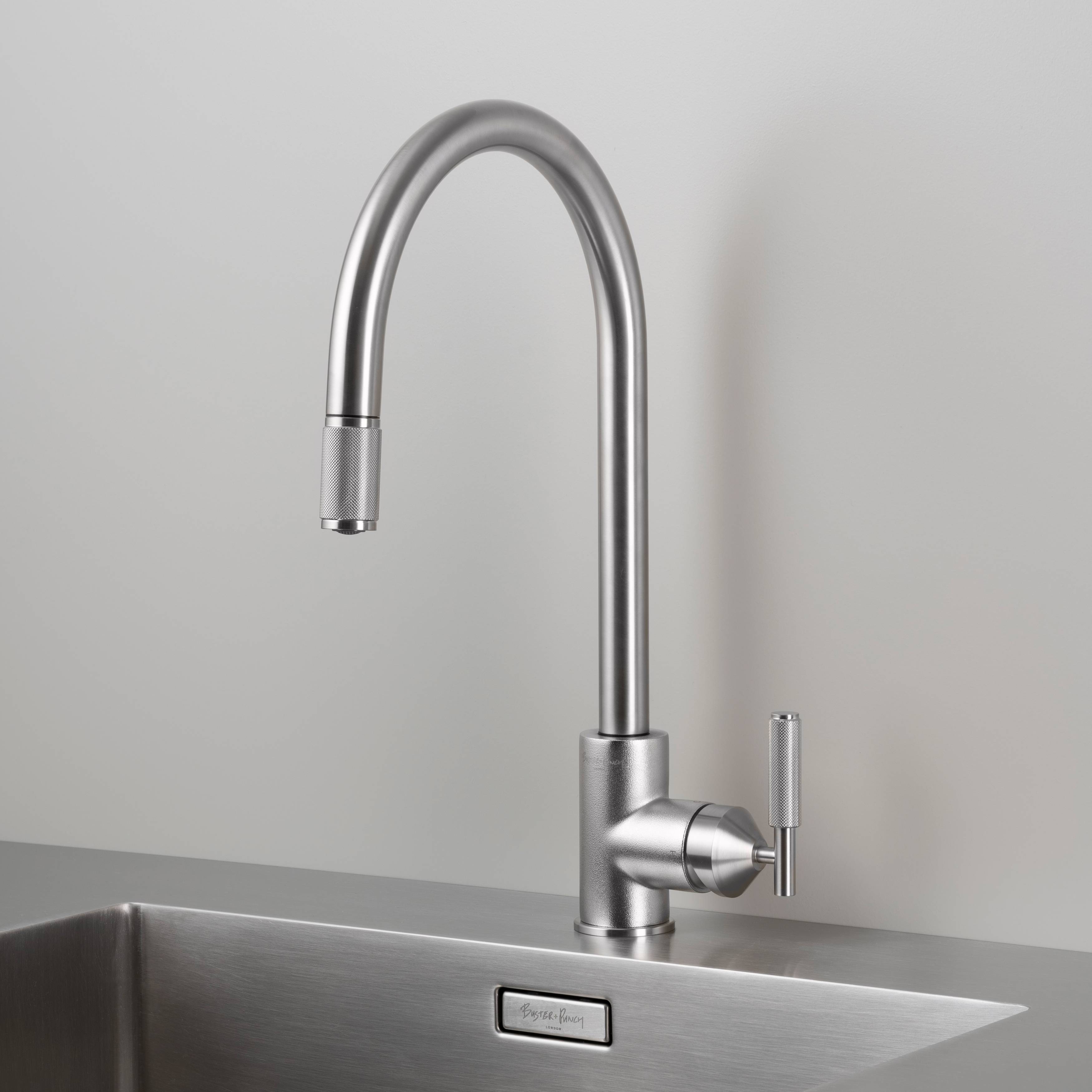Buster + Punch Cross Pull-out Mixer Kitchen Faucet