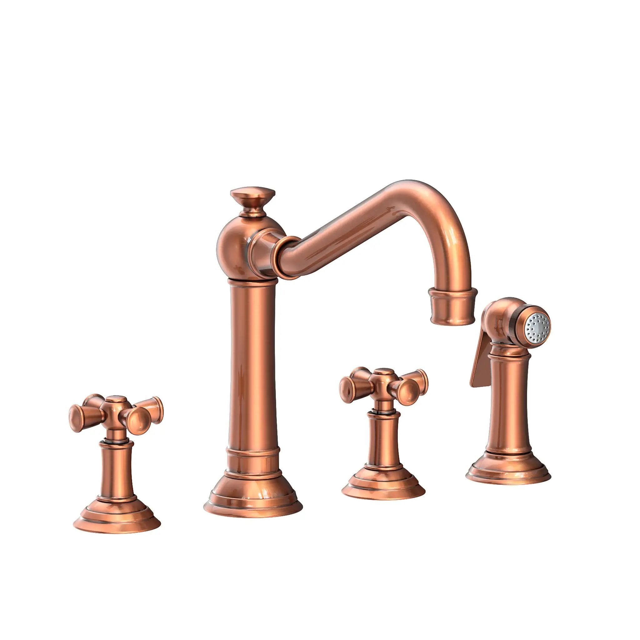 Newport Brass Jacobean Kitchen Faucet with Side Spray by Newport Brass