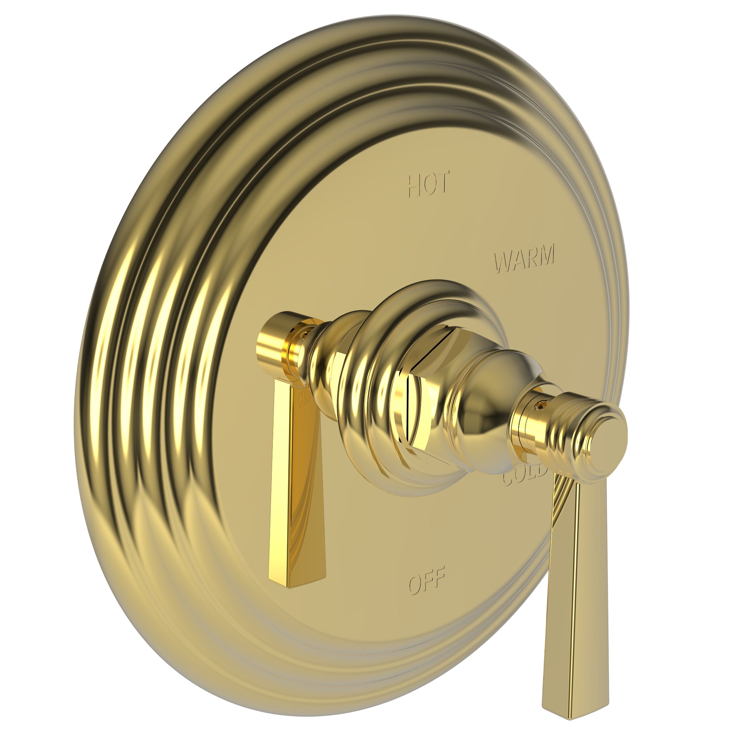 Newport Brass Astor Balanced Pressure Shower Trim Plate with Handle. Less showerhead, arm and flange.