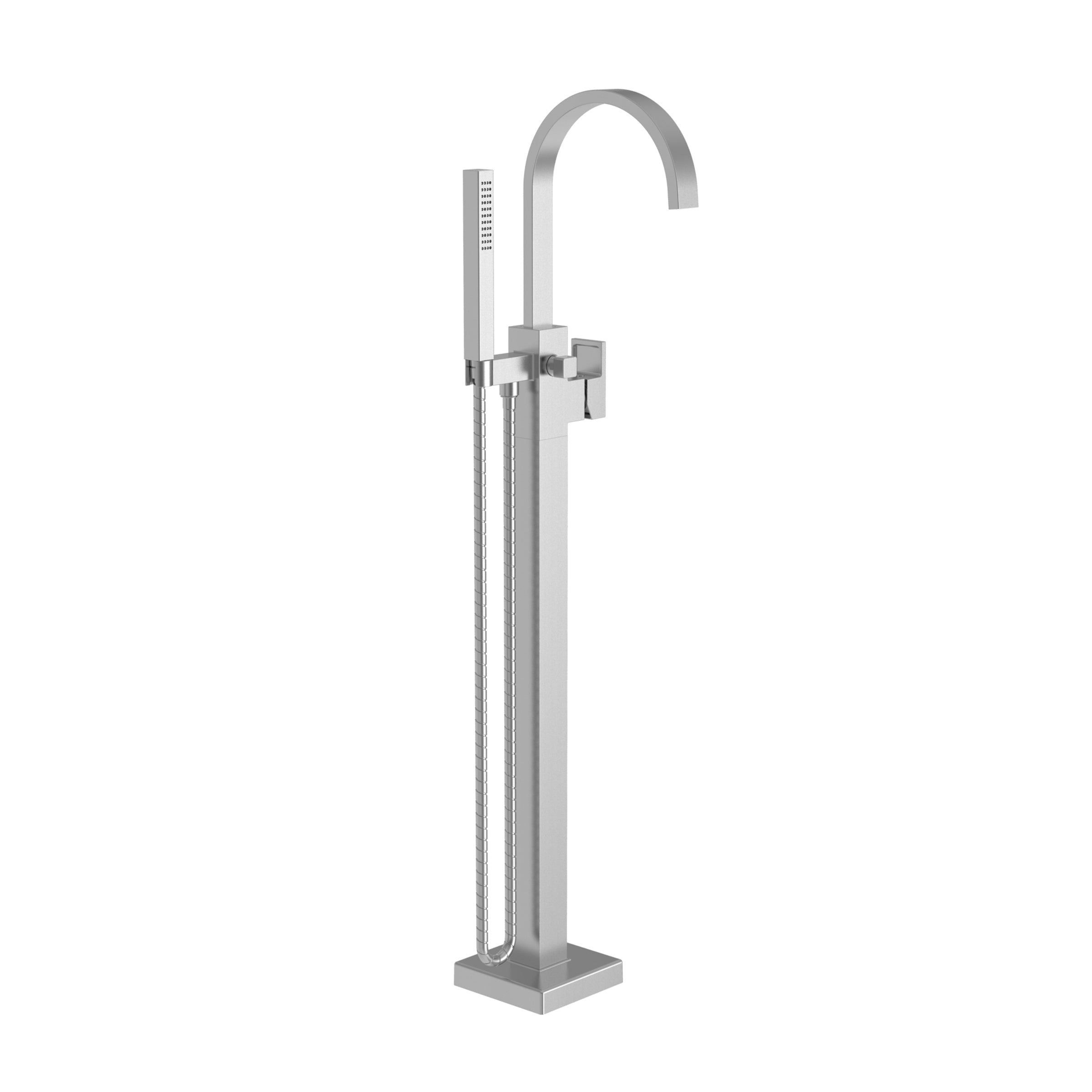 Newport Brass Secant Exposed Tub and Hand Shower Set - Free Standing