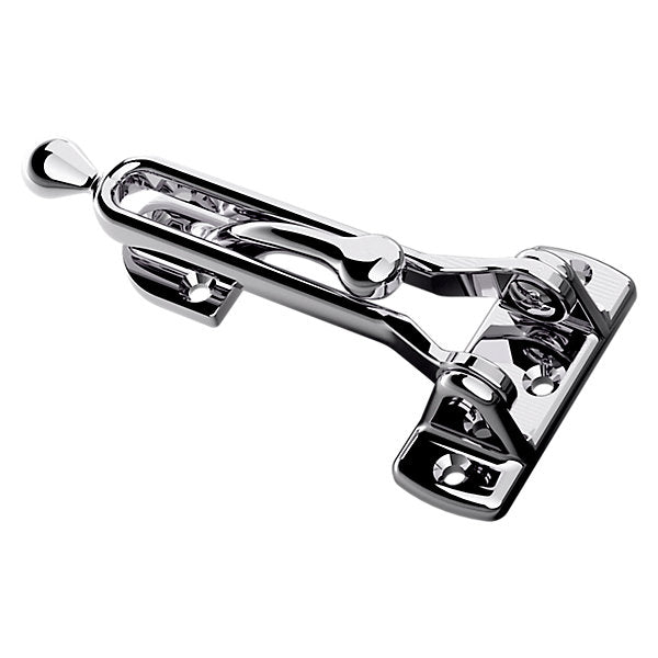 polished chrome door guard