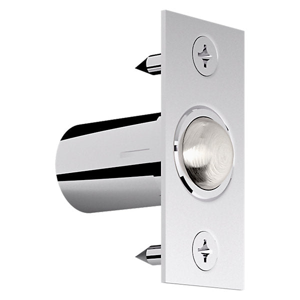 polished chrome ball catch