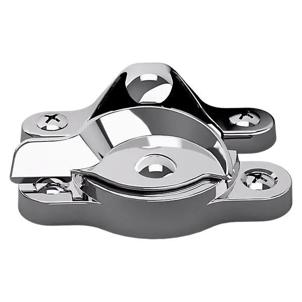 polished chrome lock