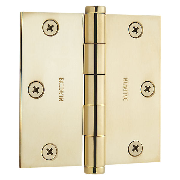 Baldwin 3.5" Square Corner Hinge by Baldwin