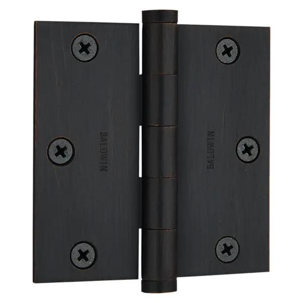 Baldwin 3.5" Square Corner Hinge by Baldwin