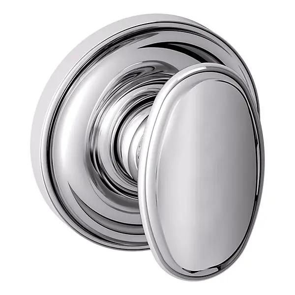 polished chrome knob