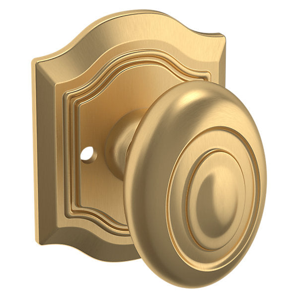 Baldwin Bethpage Knob with R027 Rose by Baldwin