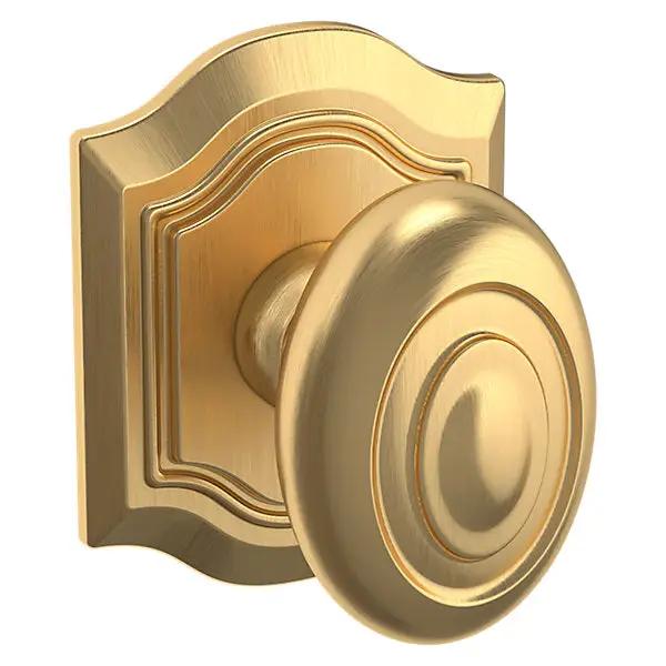 Baldwin Bethpage Knob with R027 Rose by Baldwin
