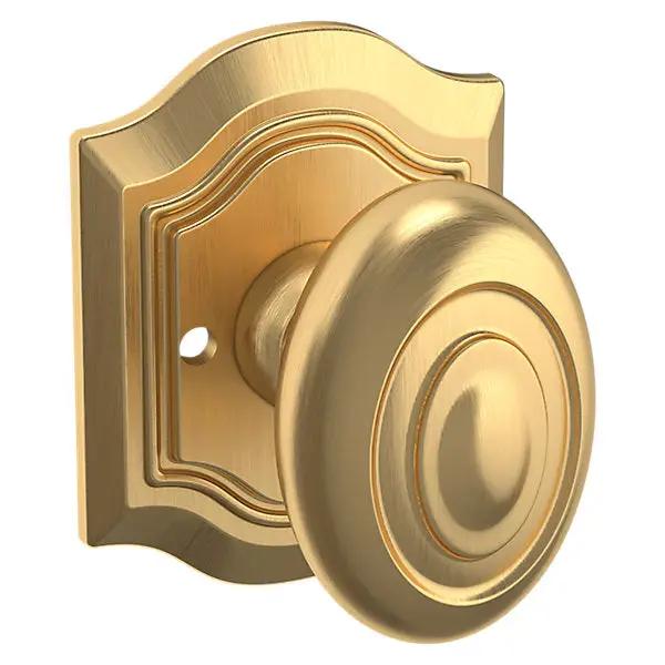 Baldwin Bethpage Knob with R027 Rose by Baldwin