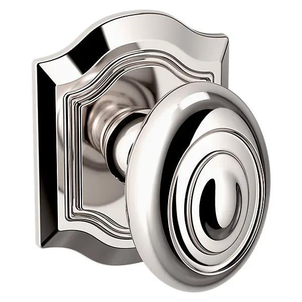 Baldwin Bethpage Knob with R027 Rose by Baldwin