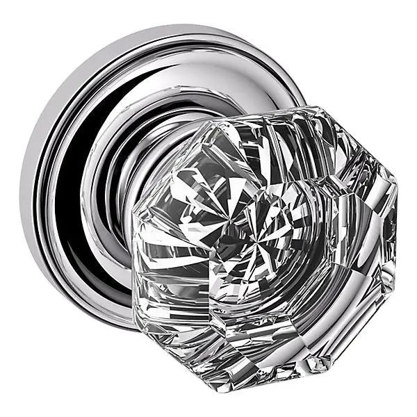 polished chrome knob