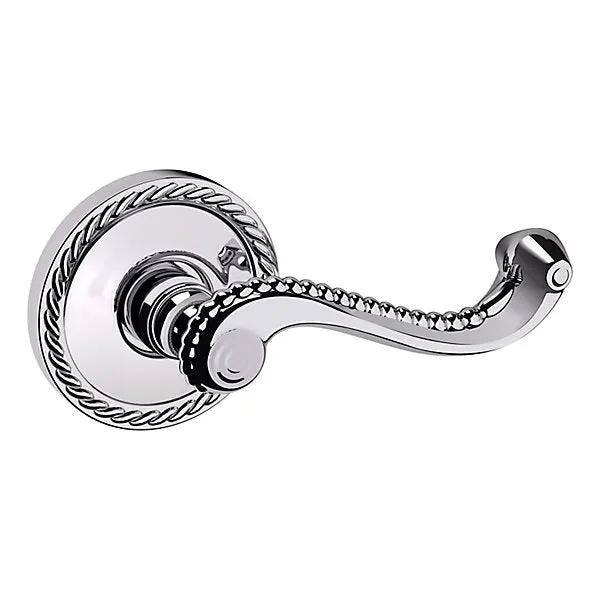 polished chrome lever