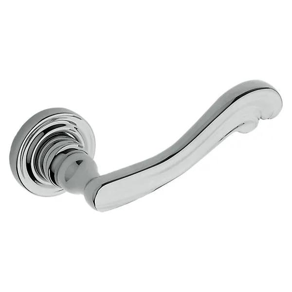 polished chrome lever