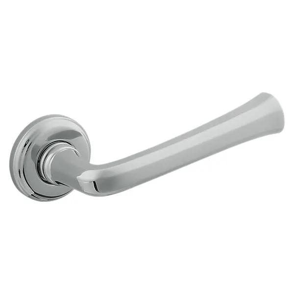 polished chrome lever
