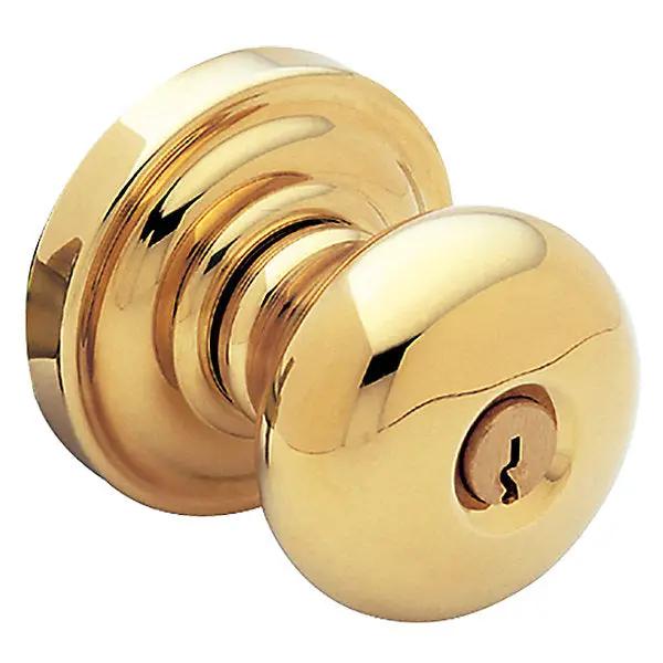 Baldwin Classic Knob with Classic Rose by Baldwin