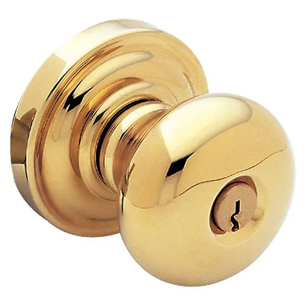 Baldwin Classic Knob with Classic Rose by Baldwin