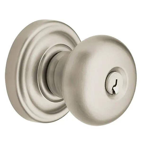 Baldwin Classic Knob with Classic Rose by Baldwin