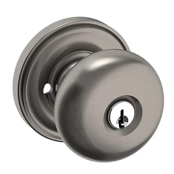 Baldwin Classic Knob with Classic Rose by Baldwin
