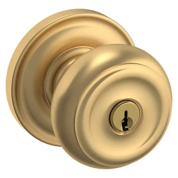 Baldwin Colonial Knob with Classic Rose by Baldwin