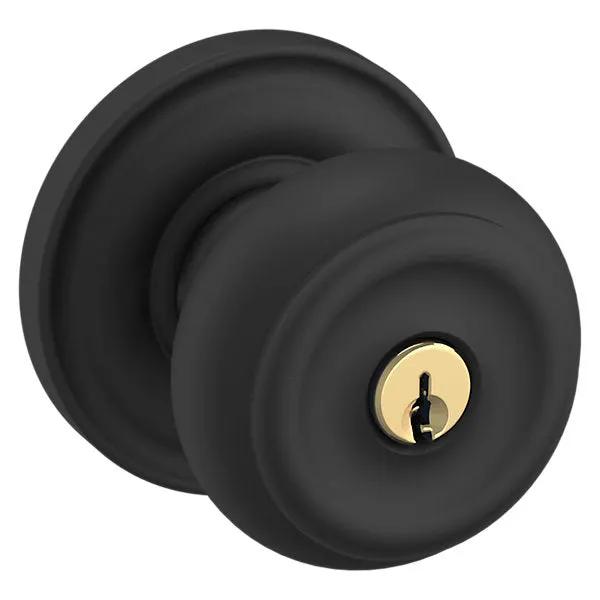 Baldwin Colonial Knob with Classic Rose by Baldwin