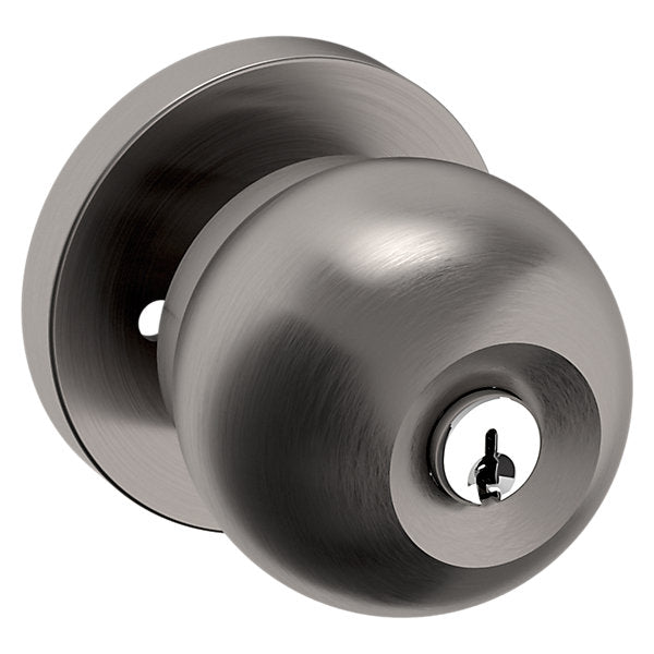 Baldwin Contemporary Knob with Rose