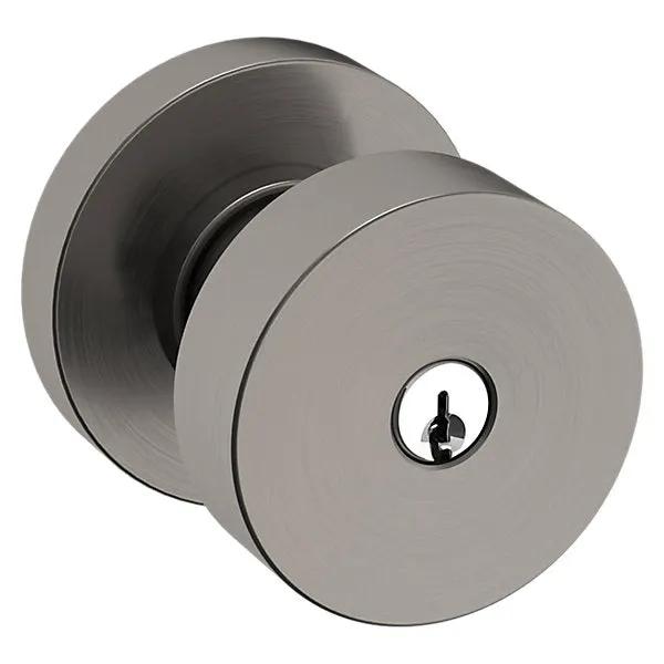 Baldwin Contemporary Knob with Round Rose by Baldwin