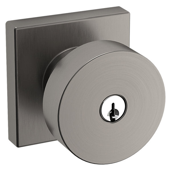 Baldwin Contemporary Knob with Square Rose