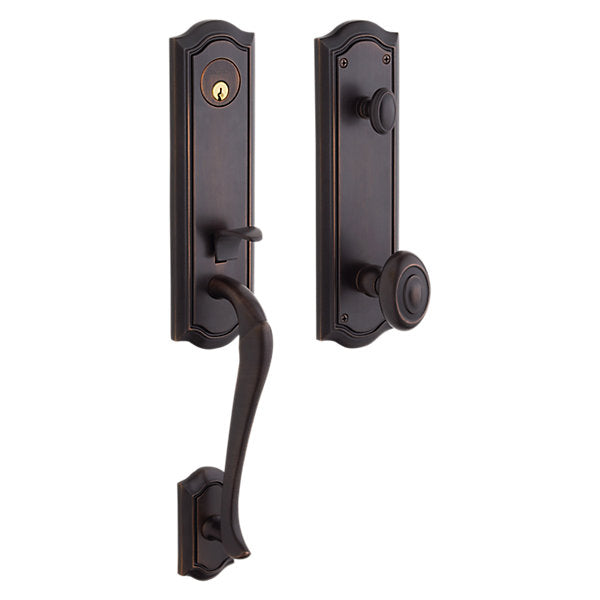 Baldwin Bethpage Handleset with 5077 Knob by Baldwin