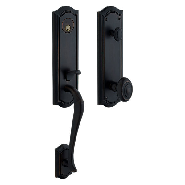Baldwin Bethpage Handleset with 5077 Knob by Baldwin