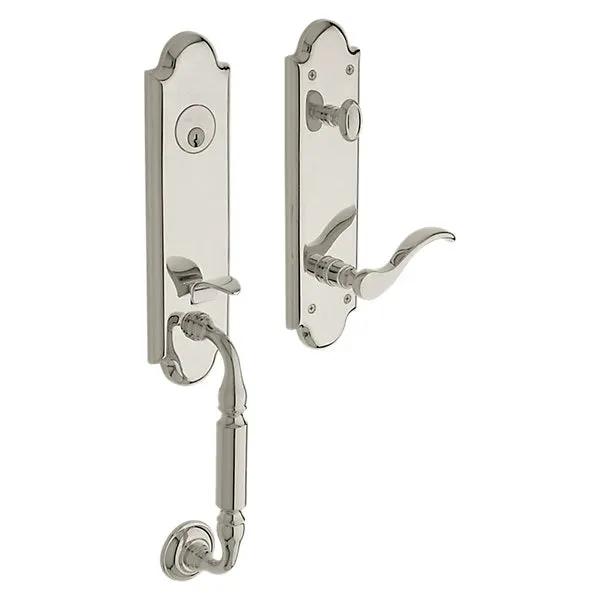 Baldwin Manchester Handleset with 5455V Wave Lever by Baldwin