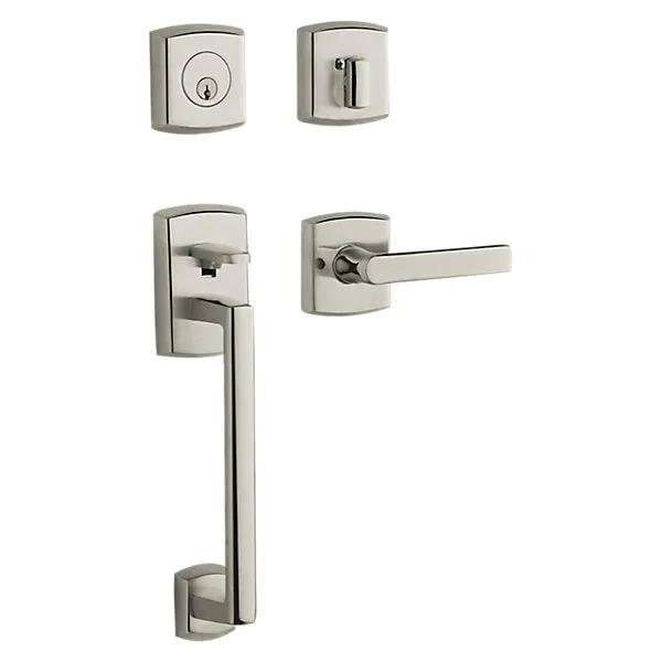 Baldwin Soho Sectional Trim with 5485V Lever by Baldwin