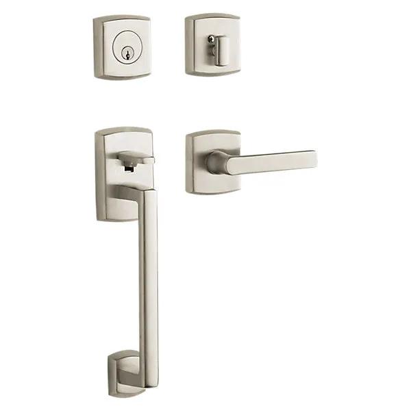 Baldwin Soho Sectional Trim with 5485V Lever by Baldwin