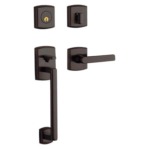 Baldwin Soho Sectional Trim with 5485V Lever by Baldwin