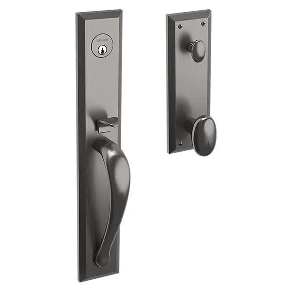 Baldwin Cody Full Handleset with 5024 Oval Knob/5452V Beavertail Lever by Baldwin