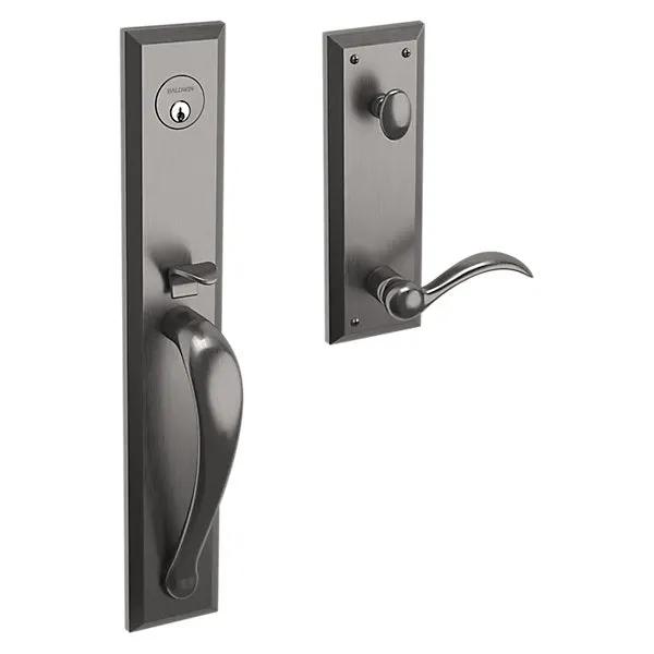 Baldwin Cody Full Handleset with 5024 Oval Knob/5452V Beavertail Lever by Baldwin