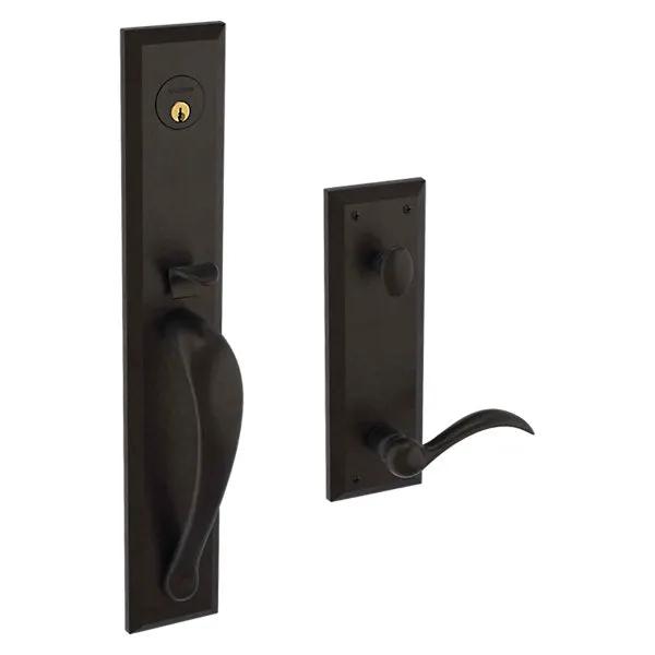 Baldwin Cody Full Handleset with 5024 Oval Knob/5452V Beavertail Lever by Baldwin