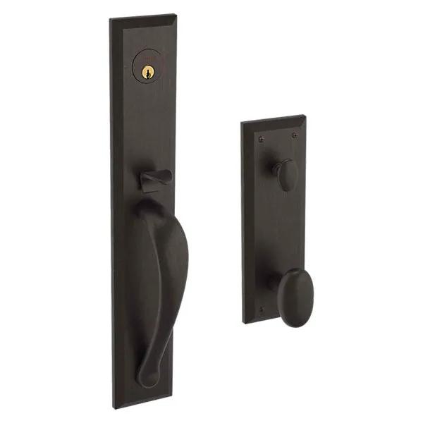Baldwin Cody Full Handleset with 5024 Oval Knob/5452V Beavertail Lever by Baldwin