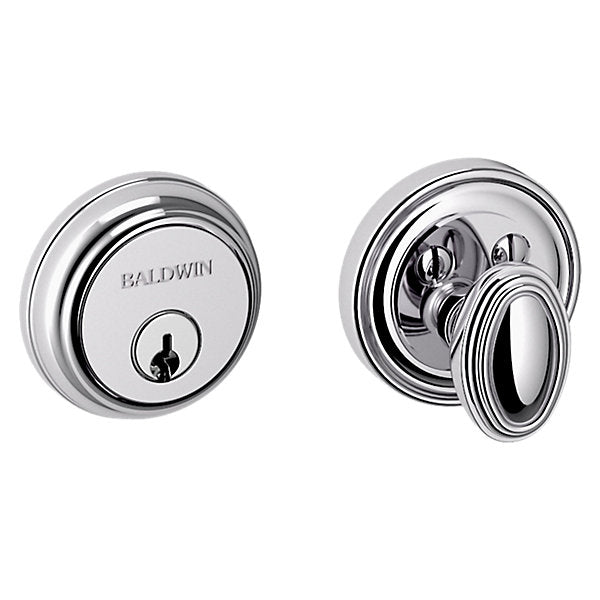 polished chrome deadbolt